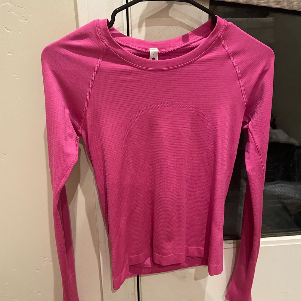 Lululemon Pink Long Sleeve